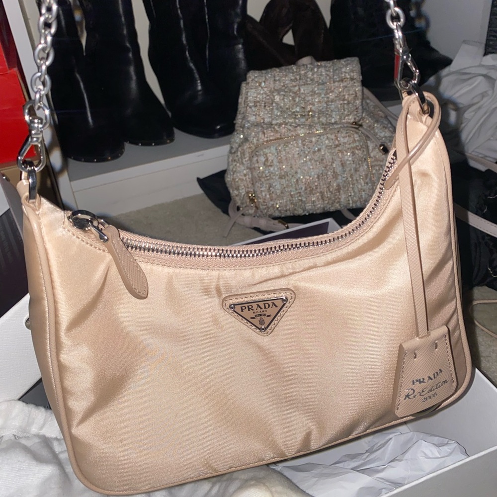 PRADA Nylon re-edition crossbody shoulder bag